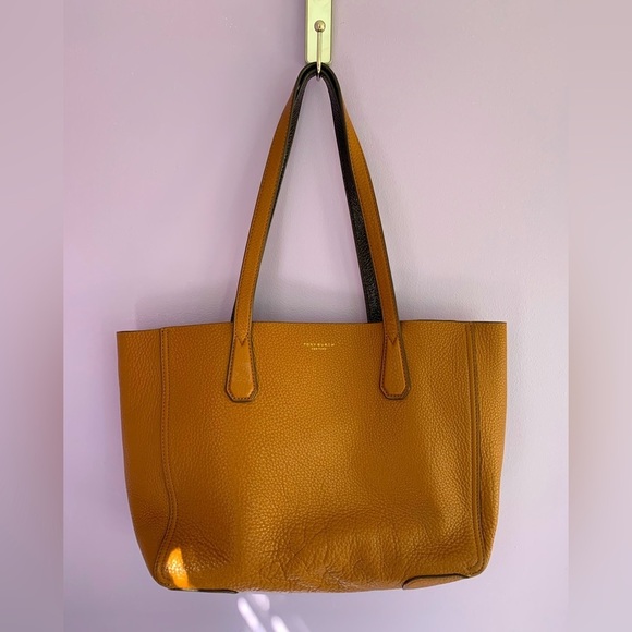 Tory Burch Phoebe Mini Light Umber/Mahogany - Picture 1 of 9